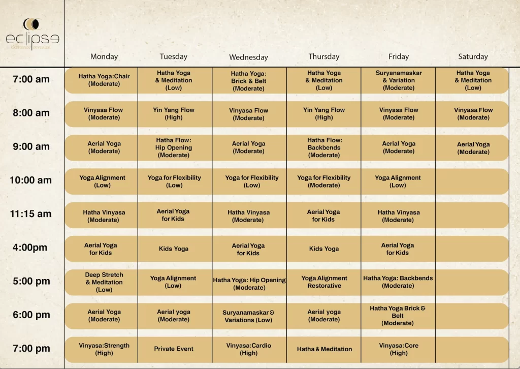 maySchedule 1